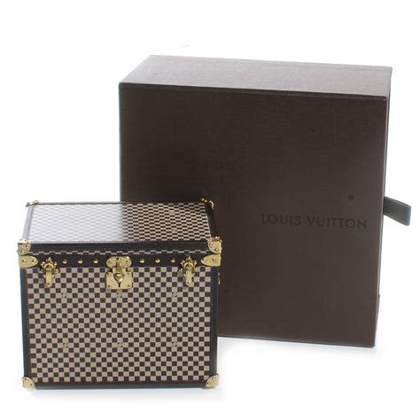 LOUIS VUITTON Damier 1895 Ladies Hat Trunk Mini Malle 